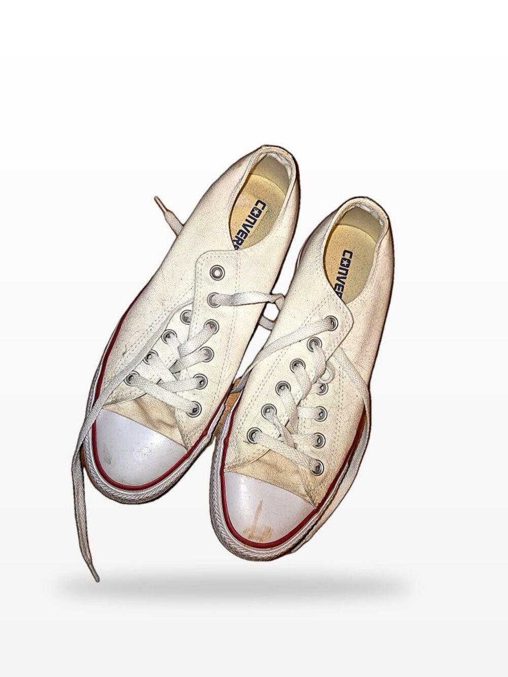 Converse Chuck Taylor All Star Low Top, White, Womens 9